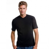 T-shirt Kustom Kit V-hals Unisex (2xZwart S beschikbaar)